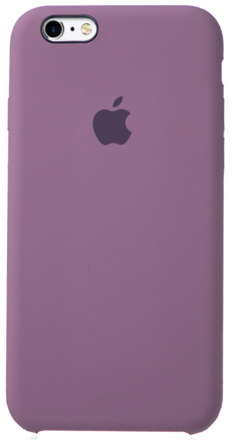 Чехол Silicone Case для iPhone 6/6s черничный